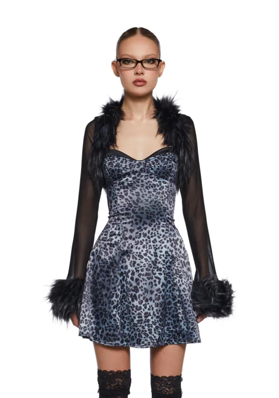 Grandiose Glam Mini Dress And Shrug Set sold by Dolls Kill