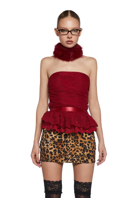 Boss Mentality Corset Top sold by Dolls Kill