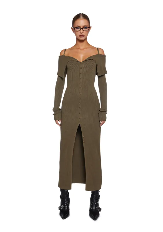 Deadly Glamour Maxi Dress sold by Dolls Kill