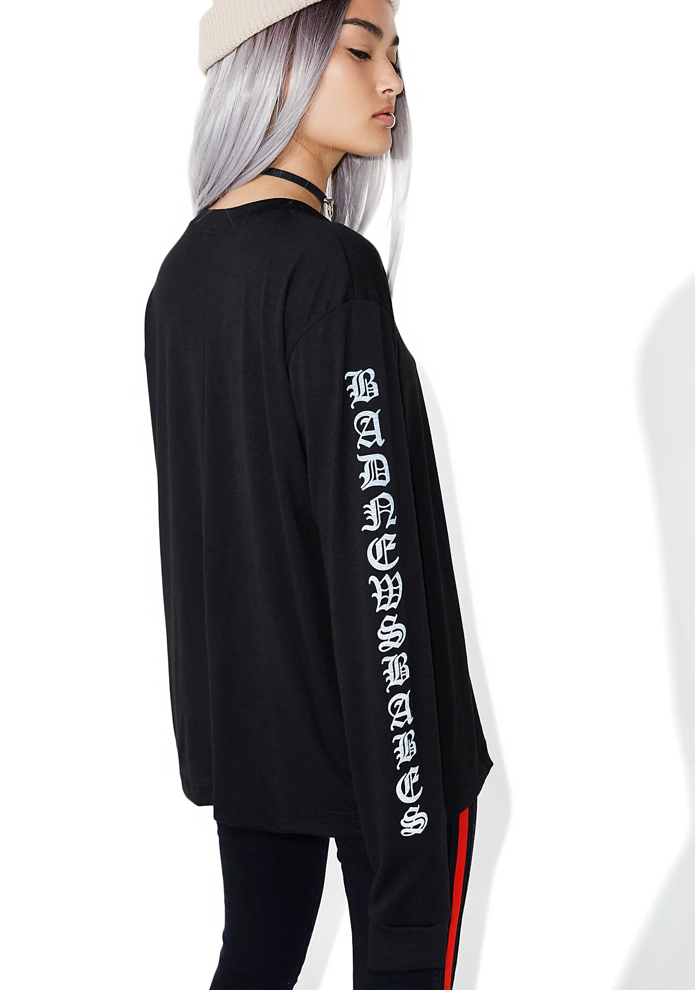 Bad News Babe Tee sold by Dolls Kill product image thumbnail 4