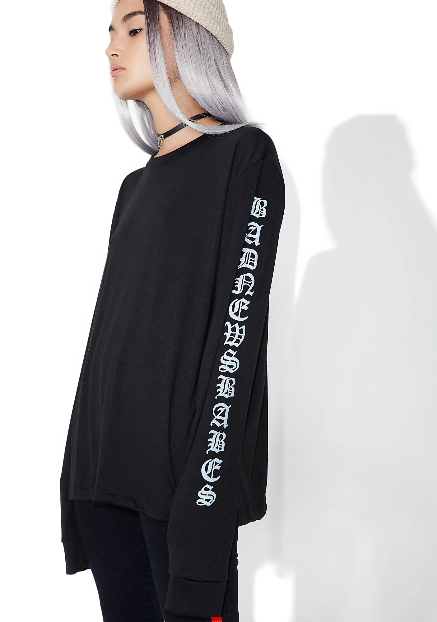 Bad News Babe Tee sold by Dolls Kill