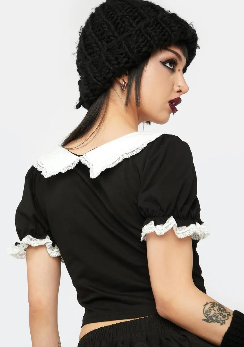 Two Little Bears Doll Crop Top sold by Dolls Kill product image thumbnail 4