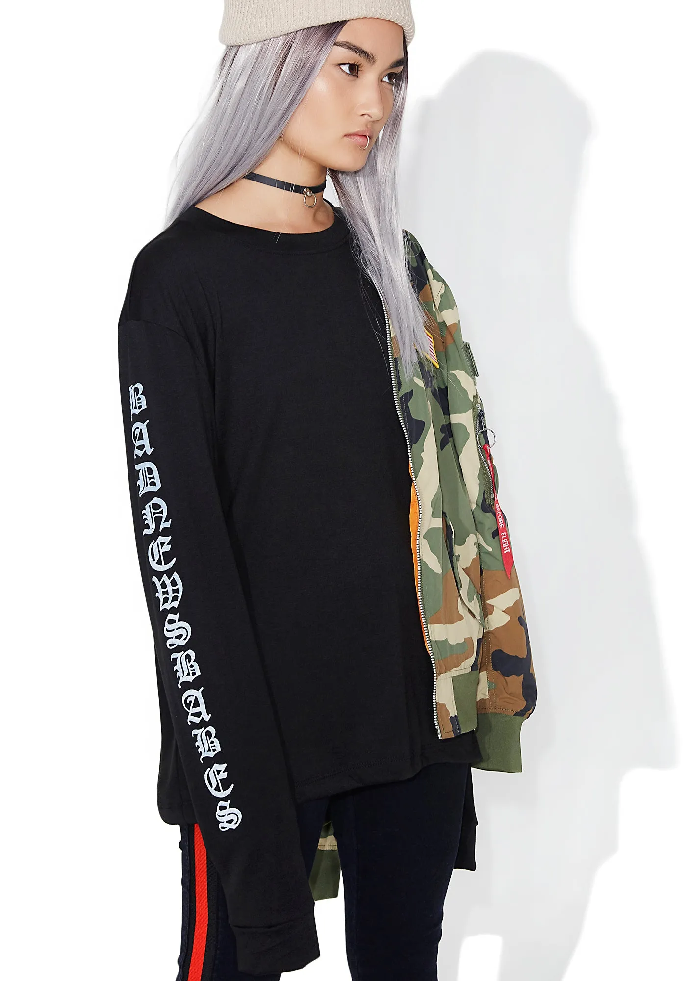 Bad News Babe Tee sold by Dolls Kill product image thumbnail 3