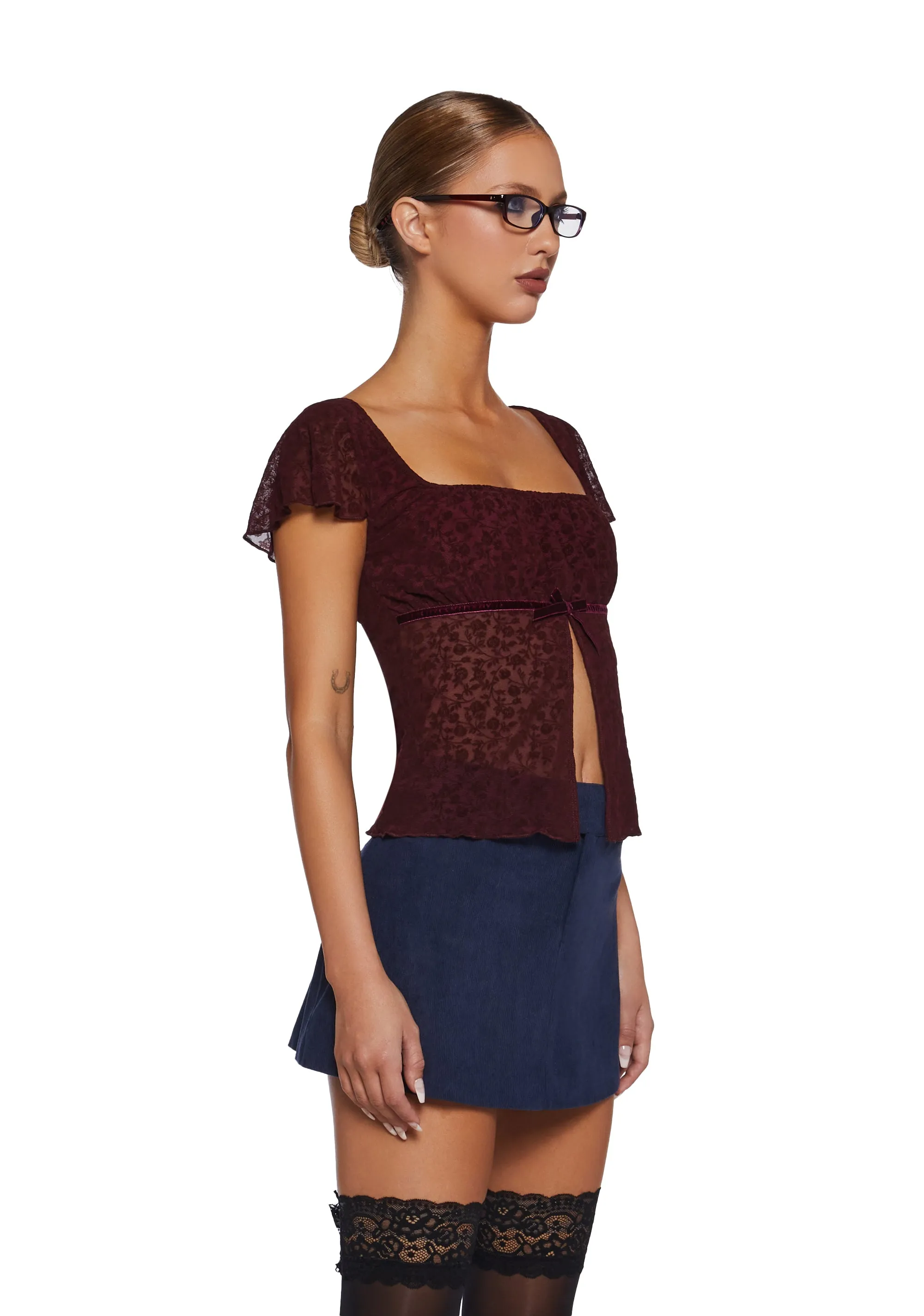 Retina Mesh Top sold by Dolls Kill product image thumbnail 3