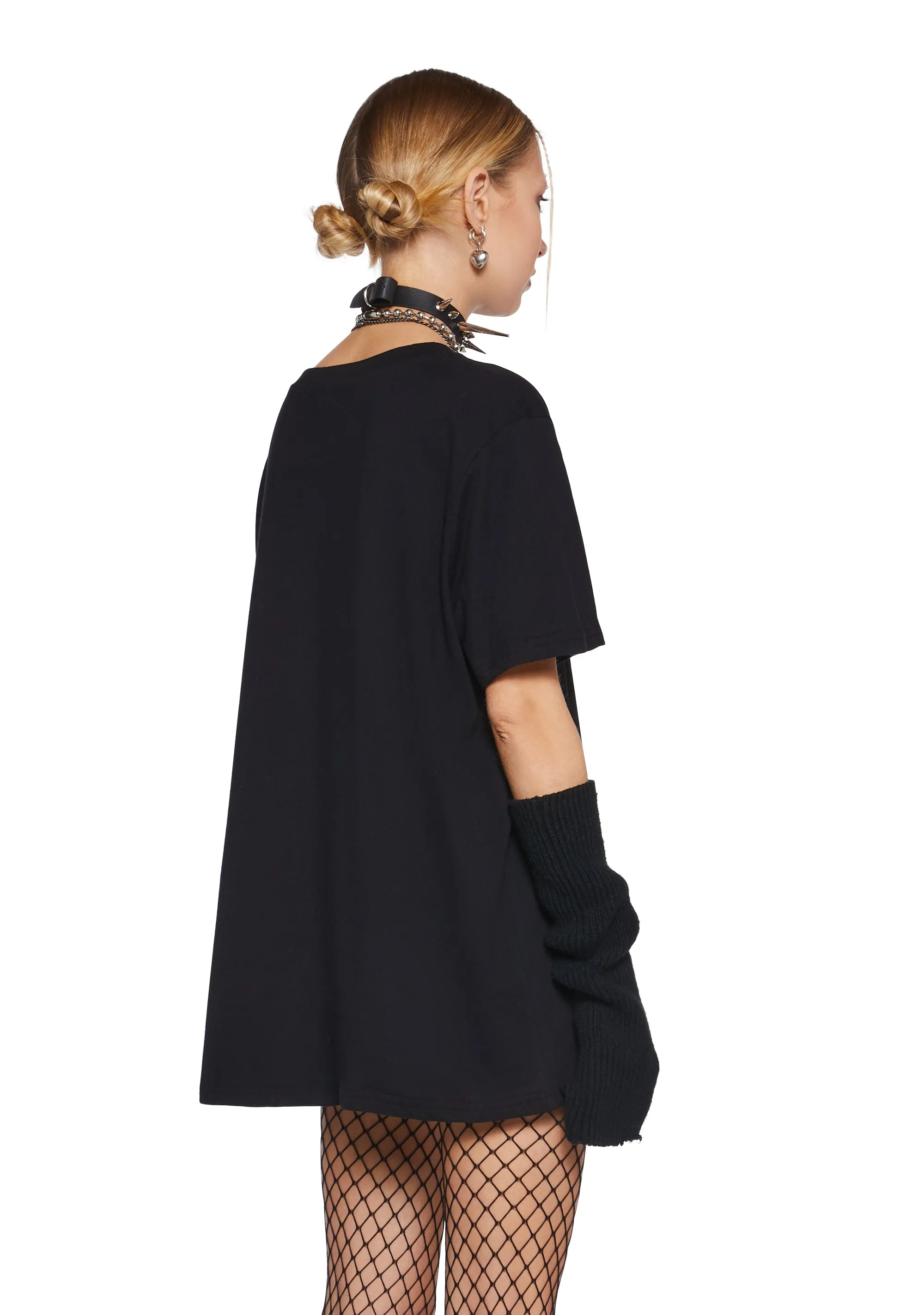 Mind Over Metal Piercing Tee sold by Dolls Kill product image thumbnail 4