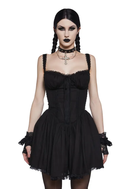 Dusk Romance Mini Dress sold by Dolls Kill