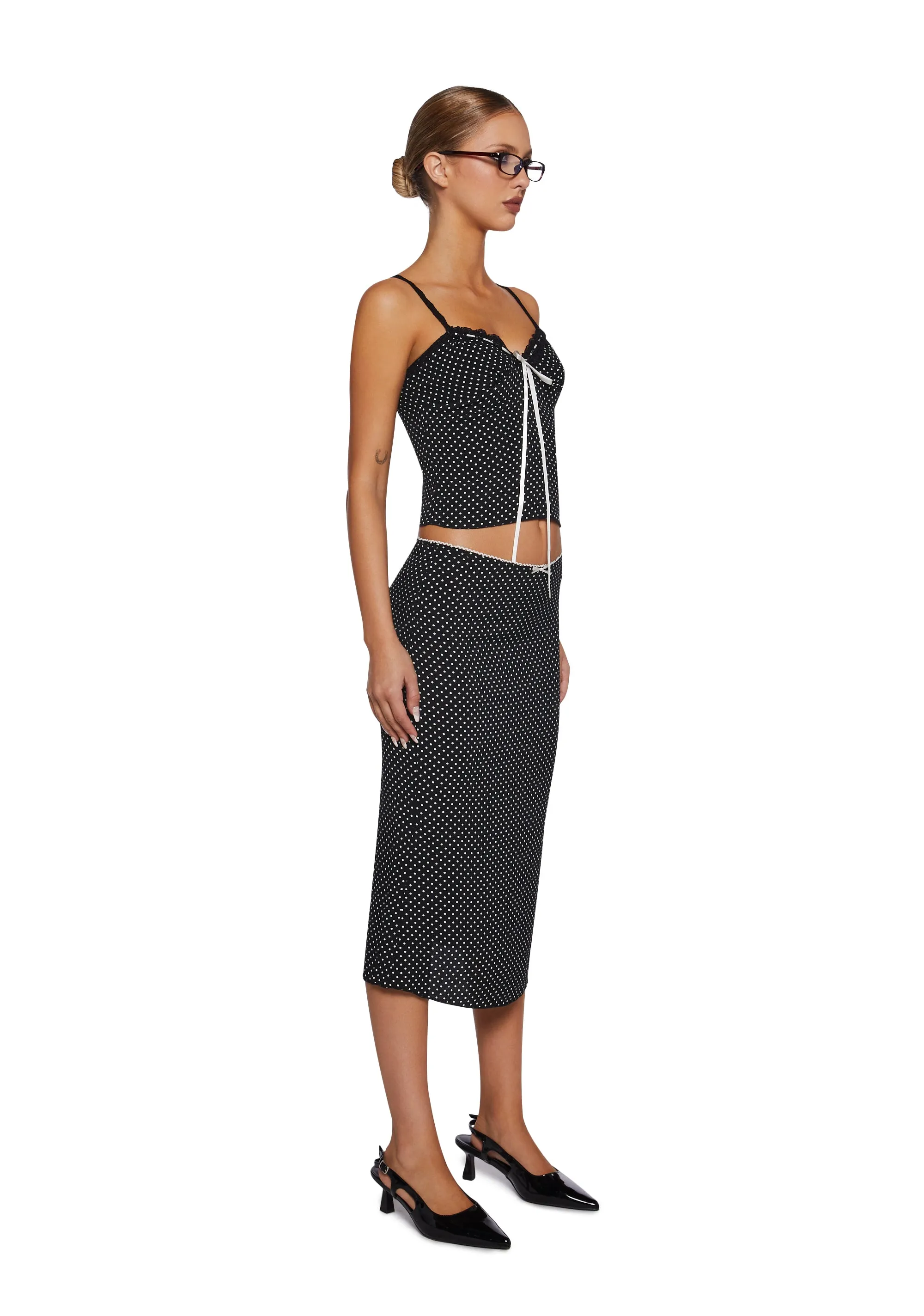 Light Hearted Jokes Skirt Set sold by Dolls Kill product image thumbnail 3