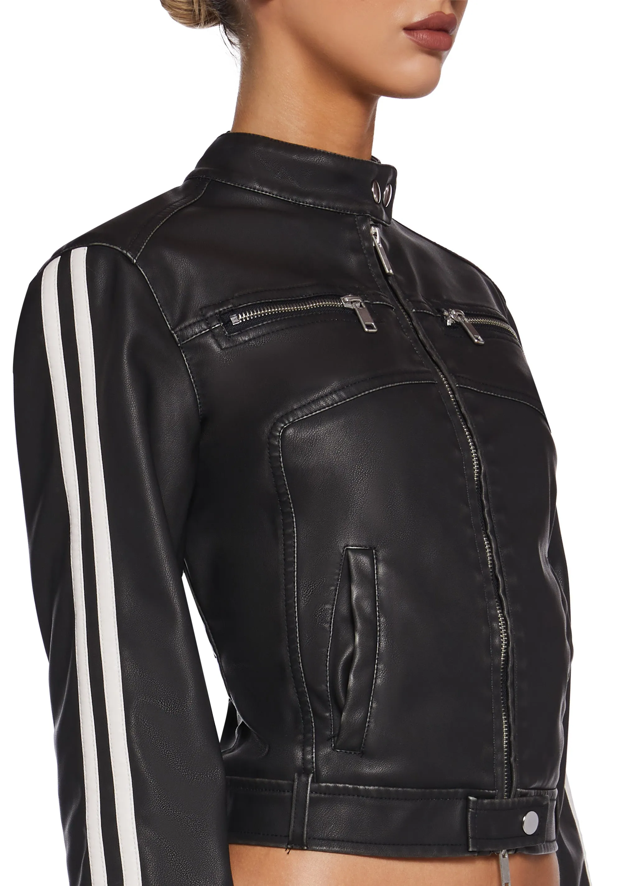 Galina Moto Jacket sold by Dolls Kill product image thumbnail 5