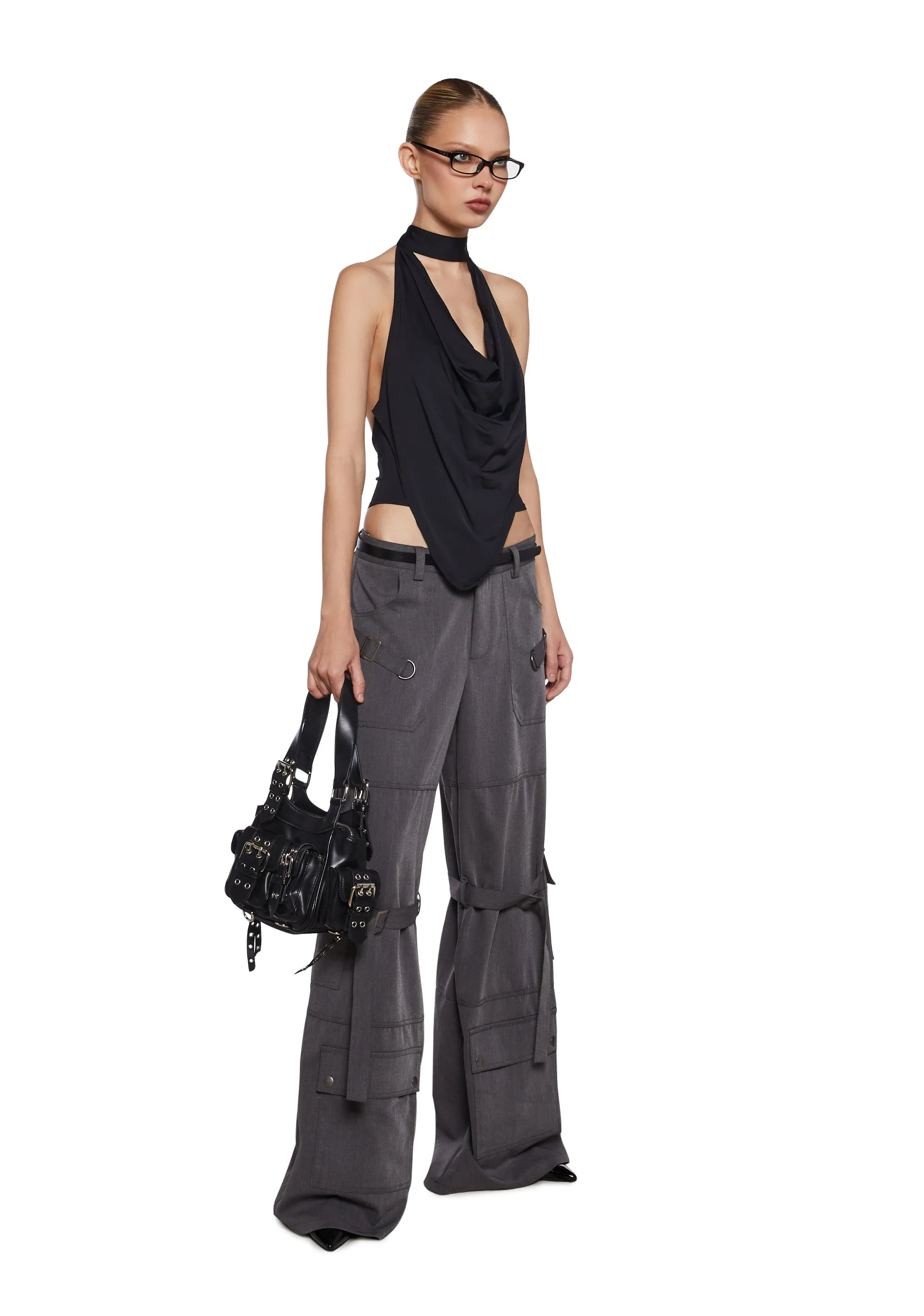 Matilda Draped Halter Top sold by Dolls Kill product image thumbnail 2