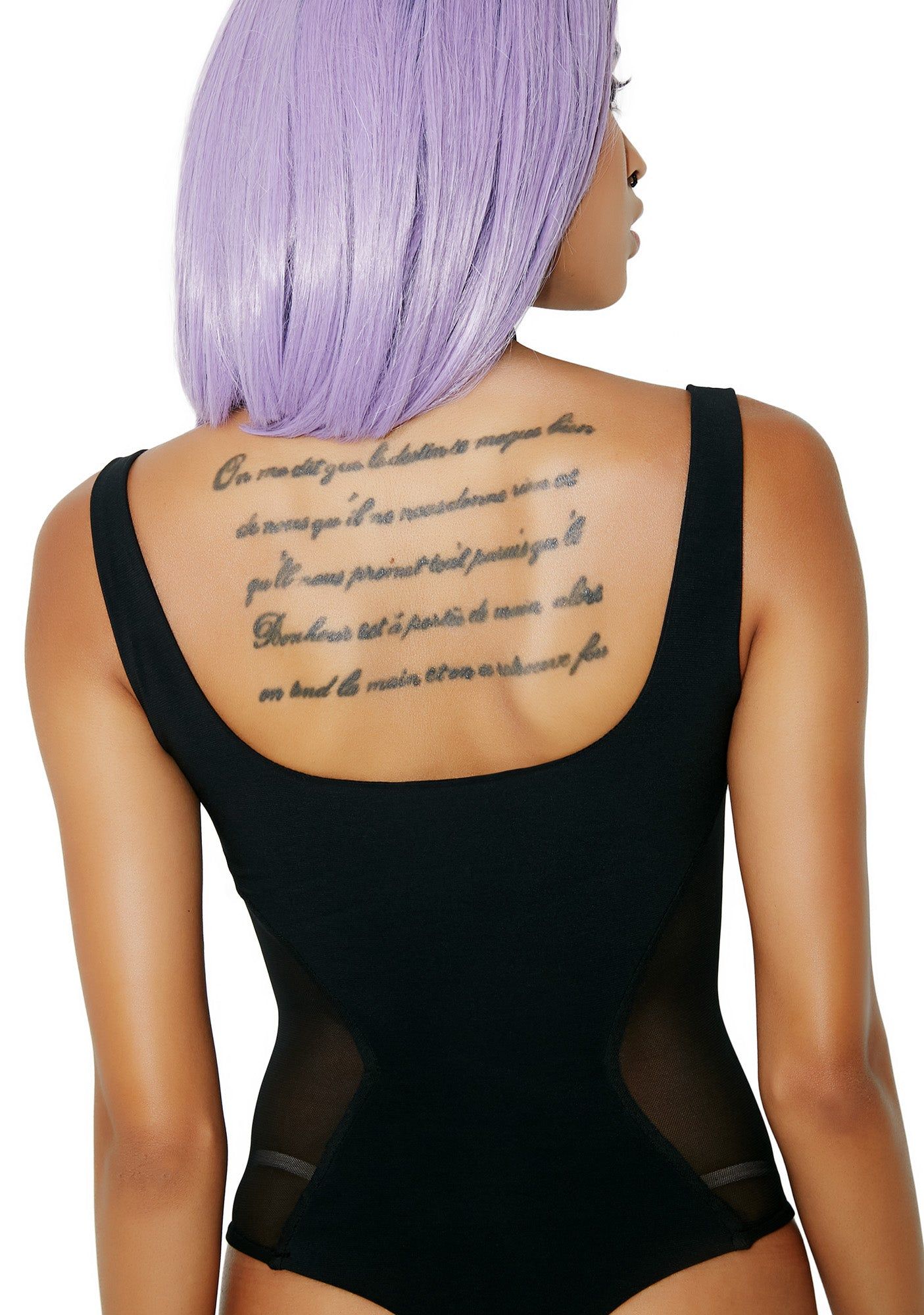 Suspect Choker Bodysuit sold by Dolls Kill product image thumbnail 4