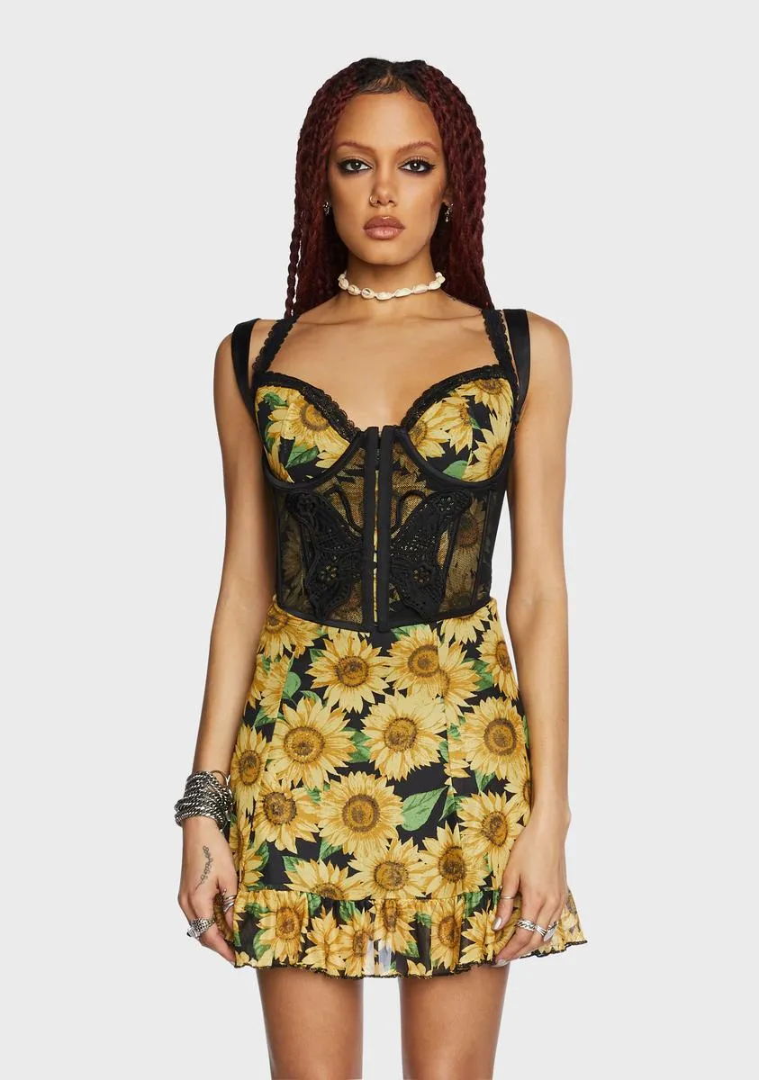 Can't Hold Me Down Underbust Corset sold by Dolls Kill