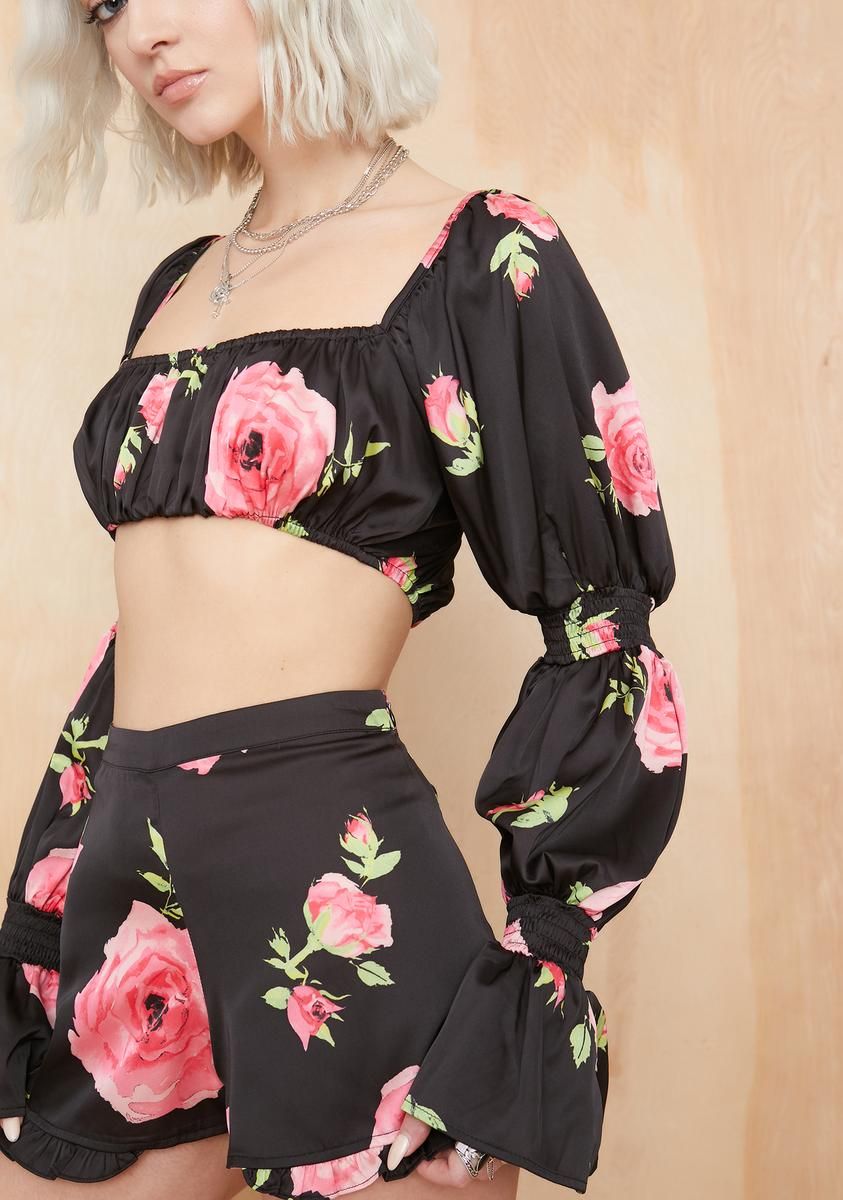 Midnight Oasis Bell Sleeve Top sold by Dolls Kill product image thumbnail 2