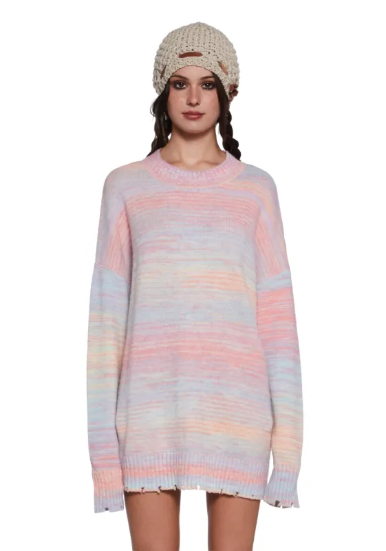 Full Time Dreamer Oversized Sweater sold by Dolls Kill