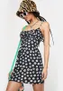 Grunge Daisy Black Mala Mini Dress sold by Dolls Kill