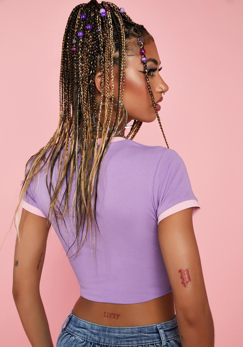 Queen Bee Ringer Tee sold by Dolls Kill product image thumbnail 4