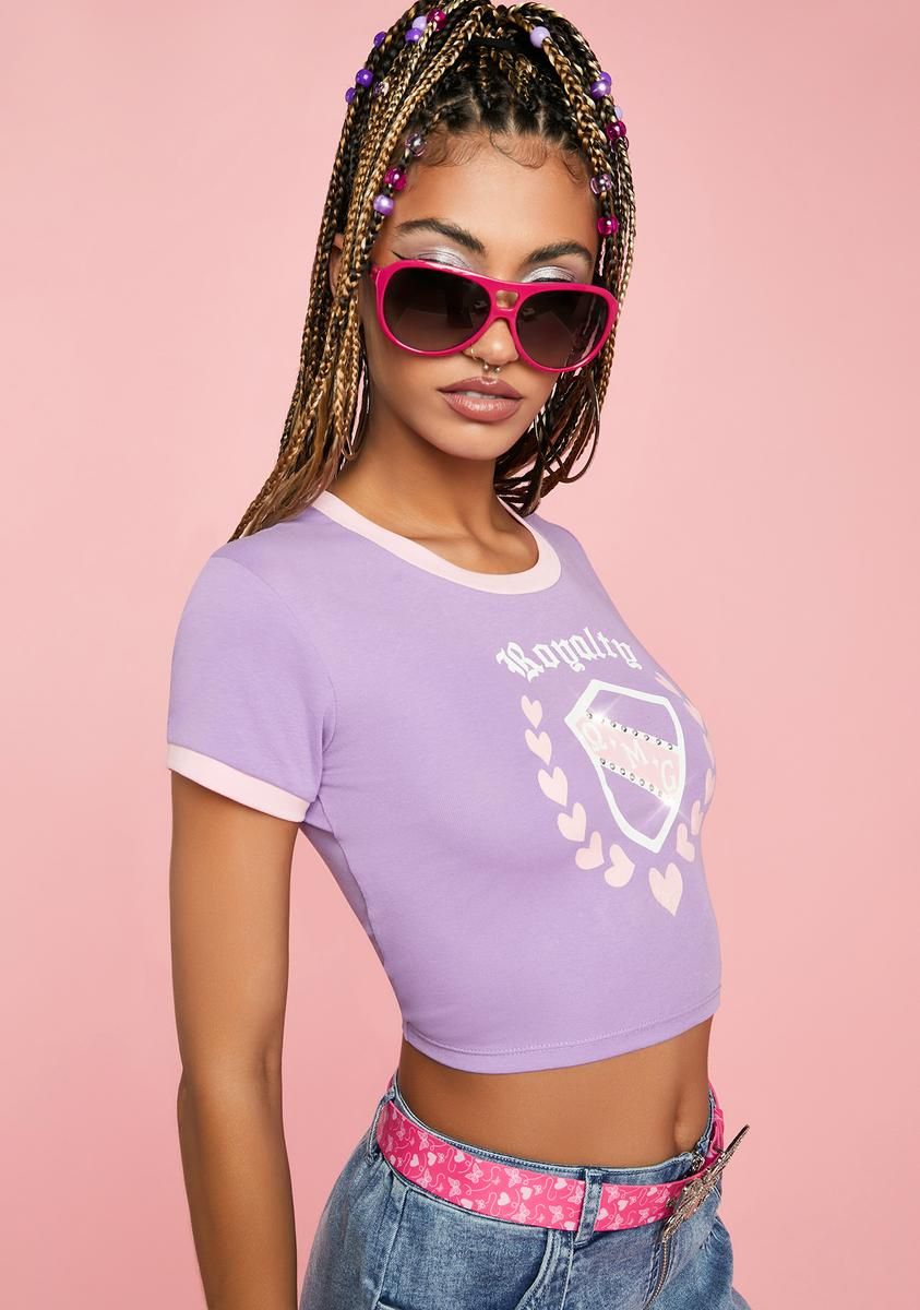 Queen Bee Ringer Tee sold by Dolls Kill product image thumbnail 2
