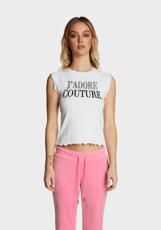 J'adore Couture Baby Tee sold by Dolls Kill