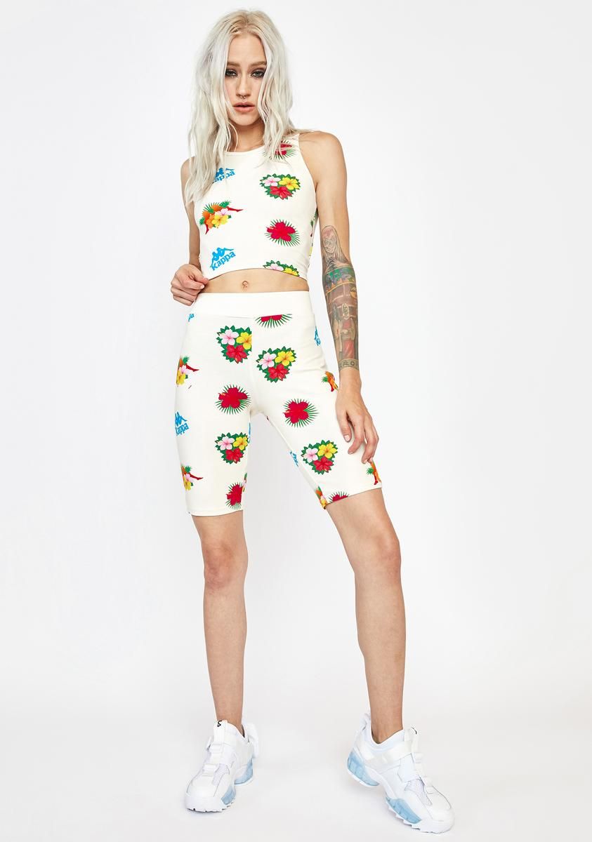 Cream Authentic Maluku Crop Tank sold by Dolls Kill product image thumbnail 3