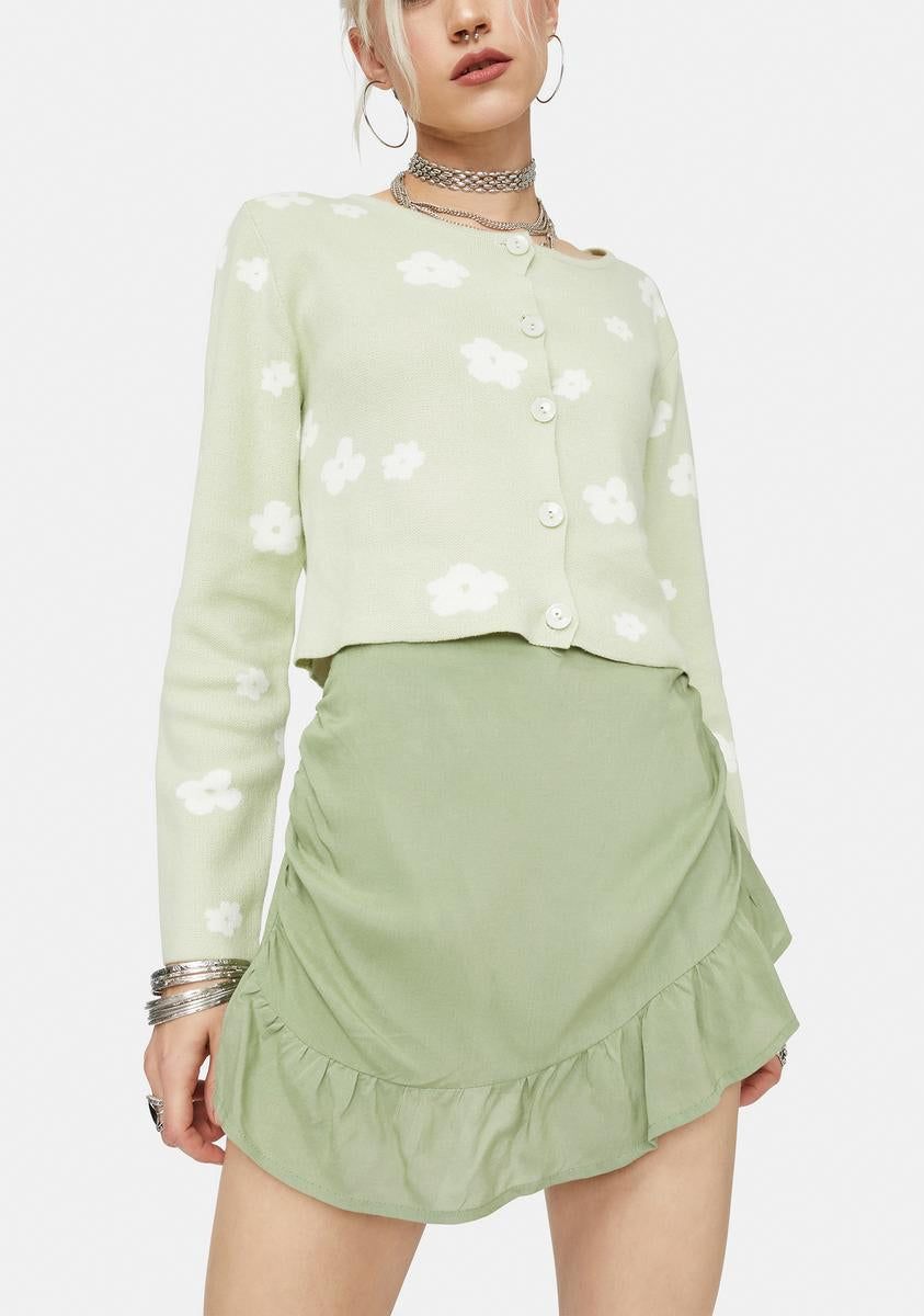 Guest Appearance Ruffle Mini Skort sold by Dolls Kill product image thumbnail 2