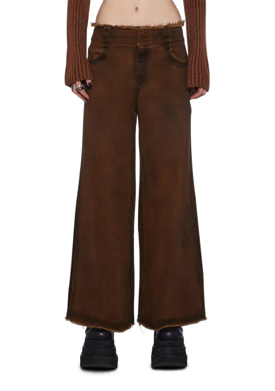 Fader Oversized Baggy Pants sold by Dolls Kill