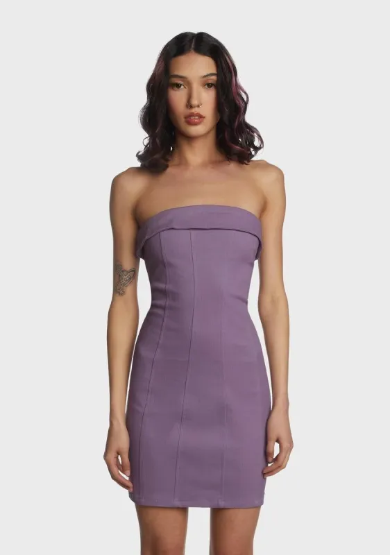 Orchid The Truth Hurts Mini Dress sold by Dolls Kill