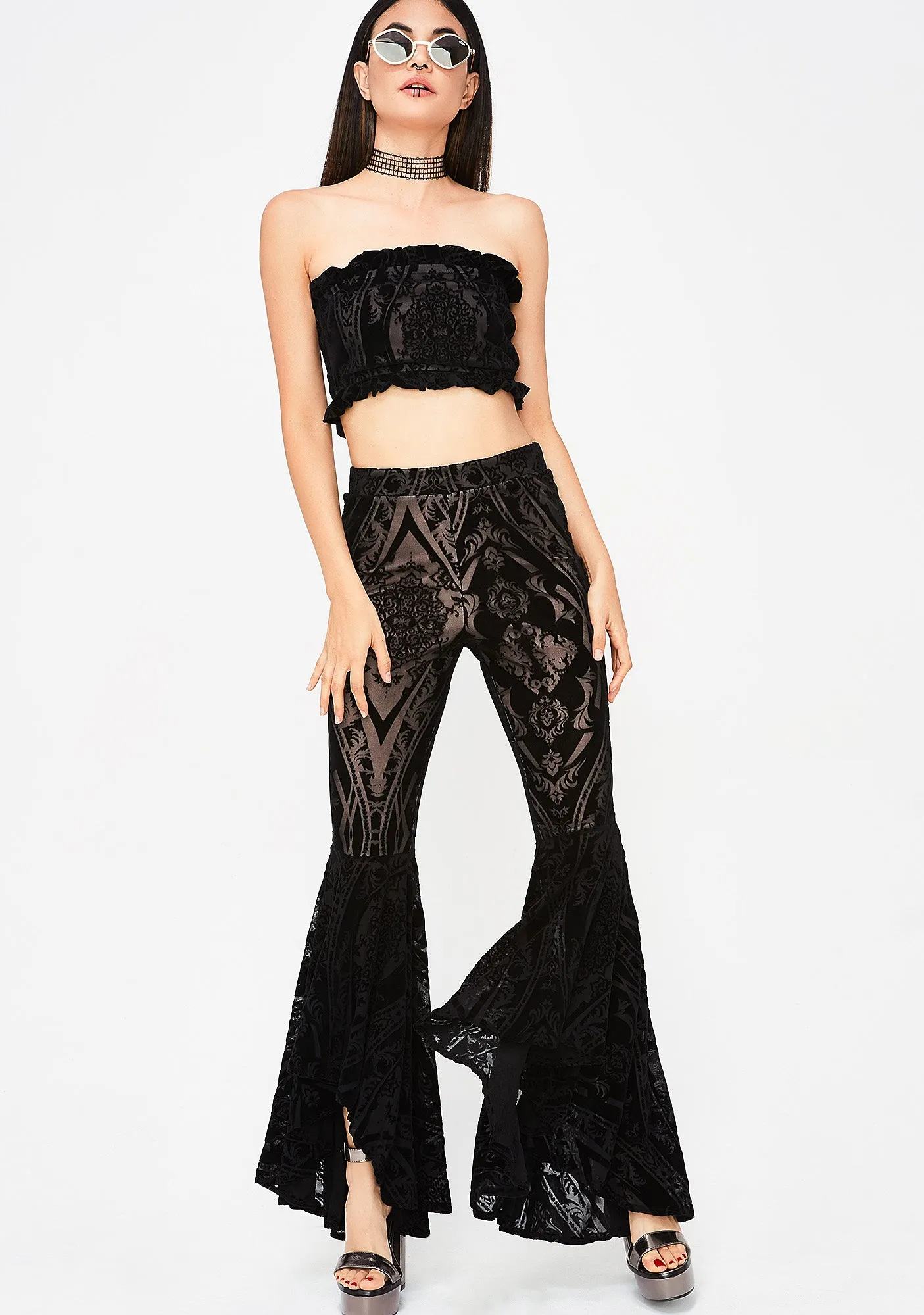 Gossip Column Tube Top sold by Dolls Kill product image thumbnail 2