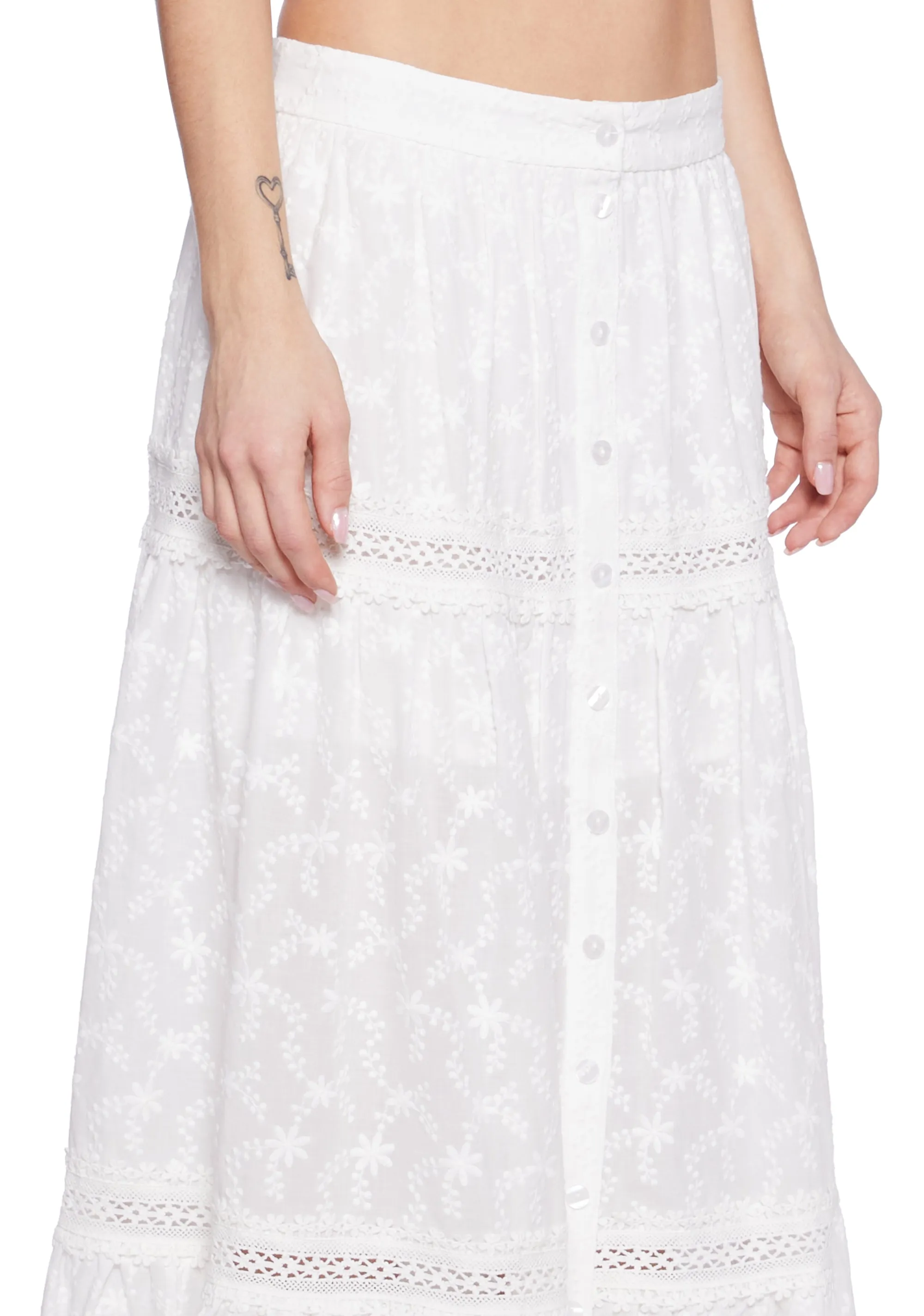 Our Love Song Maxi Skirt sold by Dolls Kill product image thumbnail 5