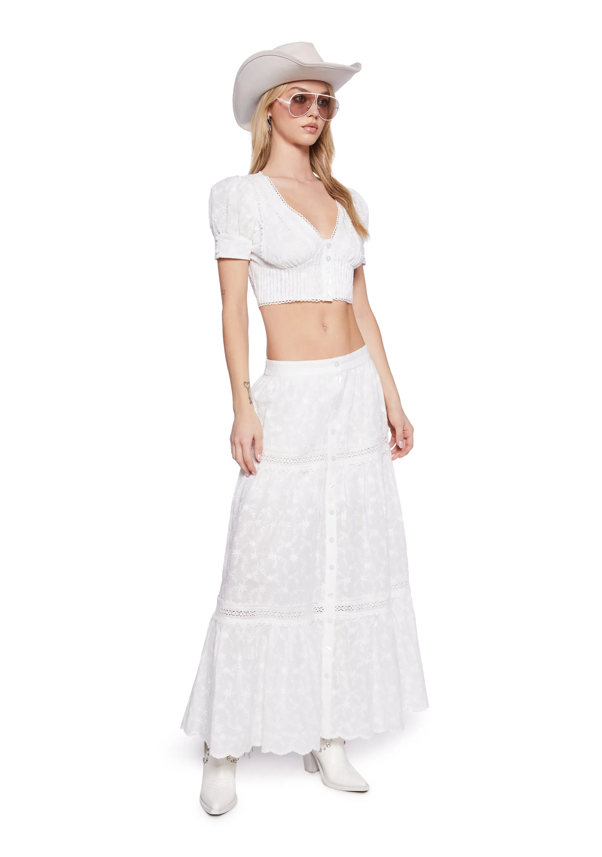 Our Love Song Maxi Skirt sold by Dolls Kill product image thumbnail 2