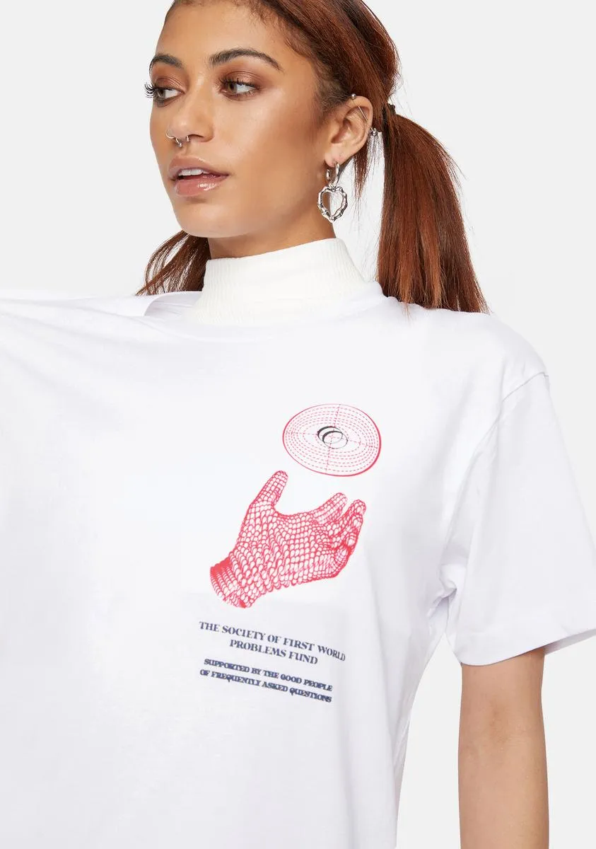 First World Problems Graphic Tee sold by Dolls Kill product image thumbnail 4