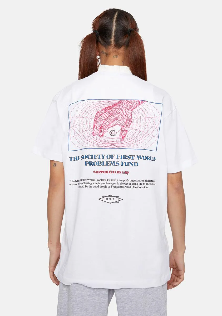 First World Problems Graphic Tee sold by Dolls Kill