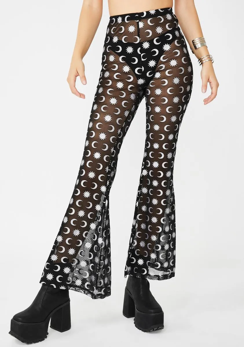 Over The Moon Herlom Trousers sold by Dolls Kill