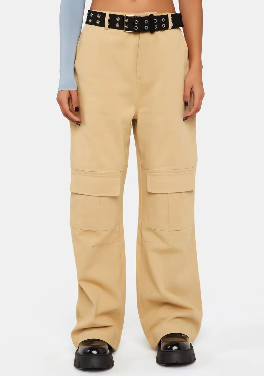 Front Pocket Cargo Pants sold by Dolls Kill