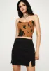 Edge Of Yes Mini Skirt sold by Dolls Kill