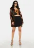 Edge Of Yes Mini Skirt sold by Dolls Kill