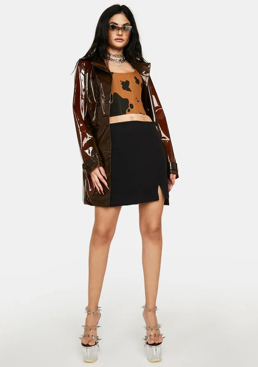 Edge Of Yes Mini Skirt sold by Dolls Kill product image thumbnail 3