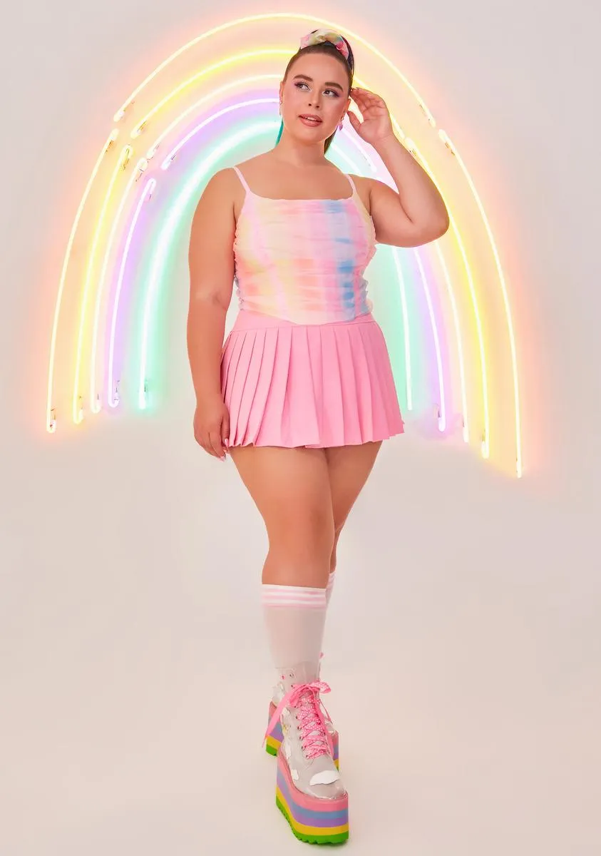 Plus Dash Of Sparkle Tulle Corset Top sold by Dolls Kill product image thumbnail 3