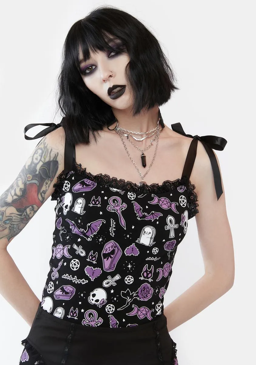 Magick Around Me Graphic Tank sold by Dolls Kill
