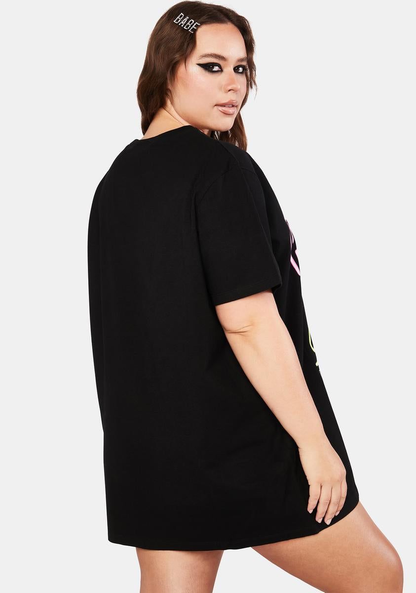 Plus No Restrictions Oversized Tee sold by Dolls Kill product image thumbnail 5