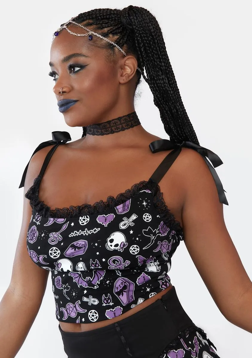 Magick Around Me Graphic Tank sold by Dolls Kill product image thumbnail 5