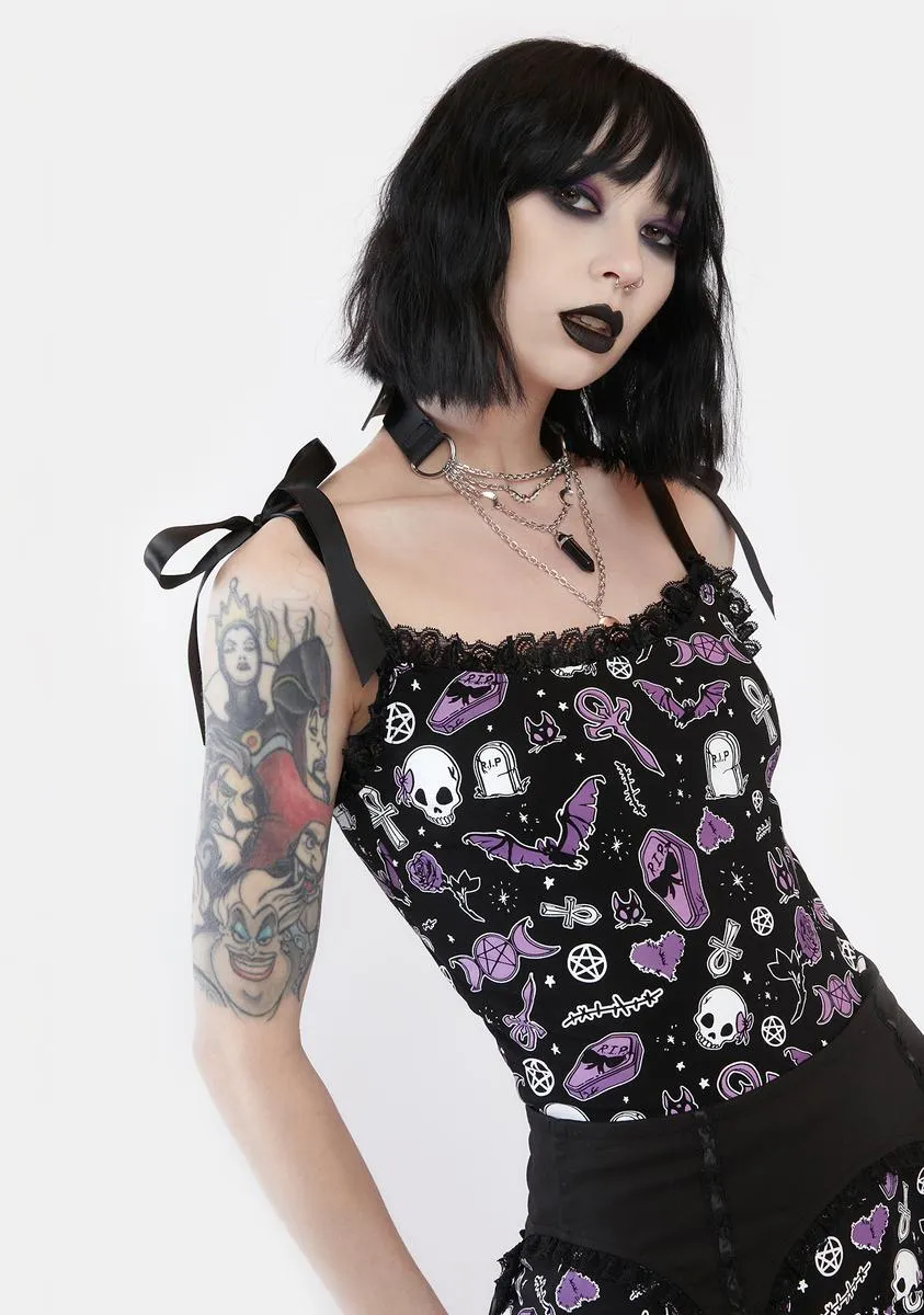 Magick Around Me Graphic Tank sold by Dolls Kill product image thumbnail 2