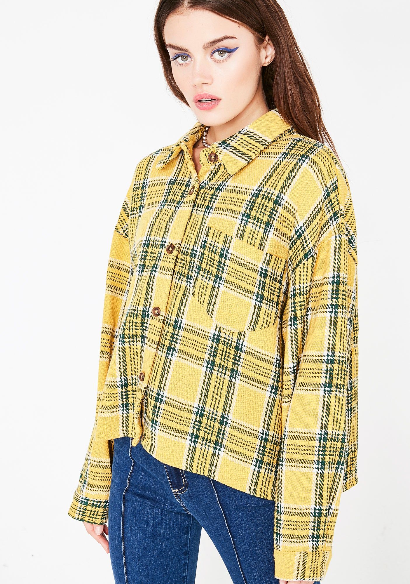 Sun Daze Flannel Shirt sold by Dolls Kill product image thumbnail 3