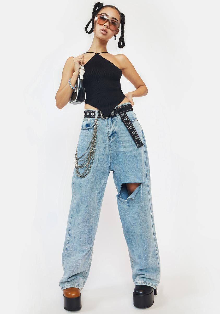 Noir Big Secrets Crop Top sold by Dolls Kill product image thumbnail 4