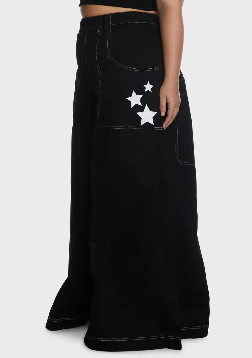 Plus Twilight As My Guide Wide Leg Pants sold by Dolls Kill product image thumbnail 4