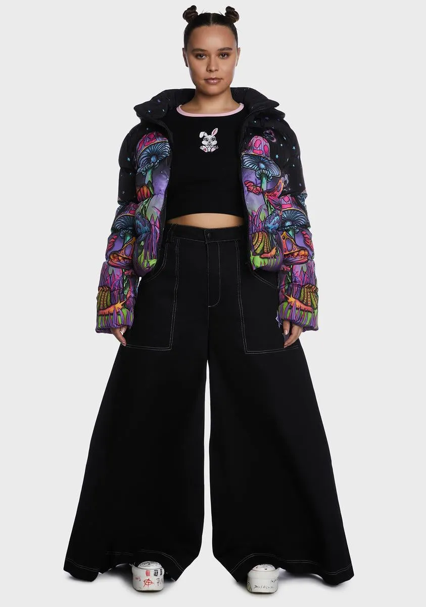 Plus Twilight As My Guide Wide Leg Pants sold by Dolls Kill product image thumbnail 3