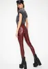Electric Jungle Vinyl Leggings sold by Dolls Kill