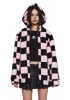 Sweet Scenester Hooded Sherpa Jacket sold by Dolls Kill