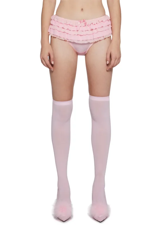 Love Strings Ruffled Panty sold by Dolls Kill