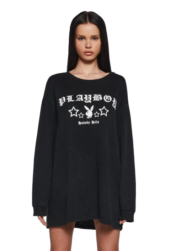 Chilling At the Mansion Long Sleeve Top sold by Dolls Kill