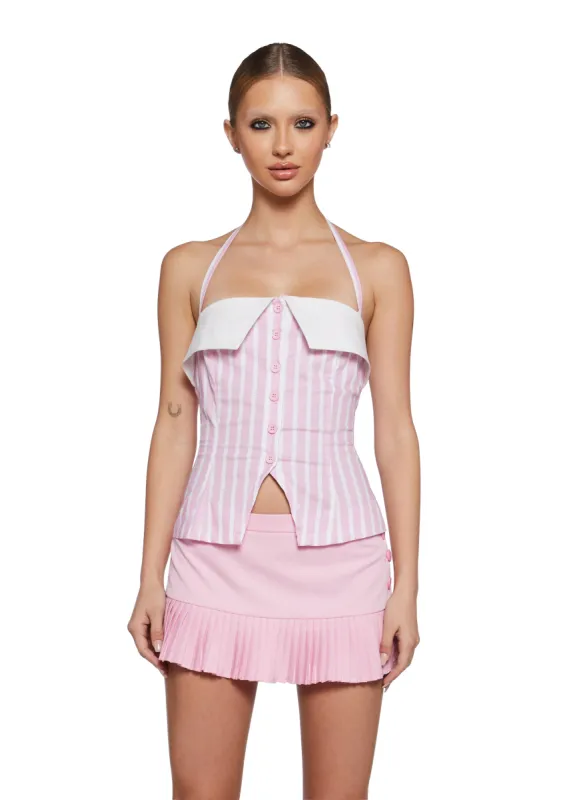Steamy Reads Halter Top sold by Dolls Kill