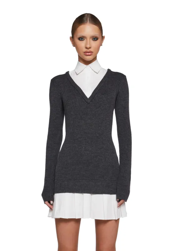 Bookish Baddie Mini Dress sold by Dolls Kill